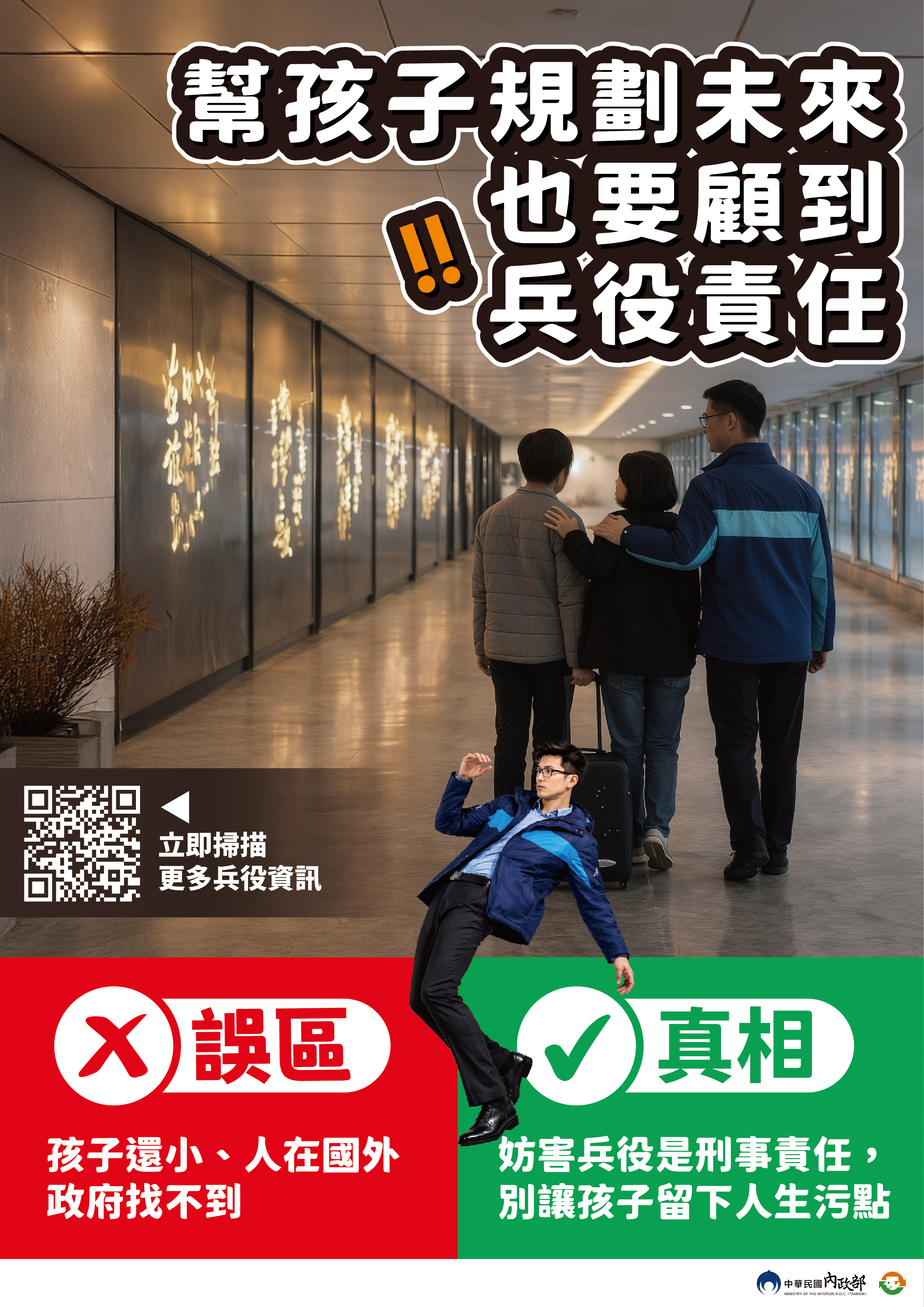 內政部「防制妨害兵役」電子版宣導資料(E-DM) - 2