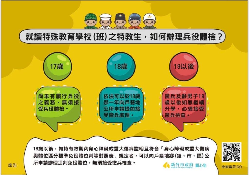 特教生徵兵處理宣導海報2